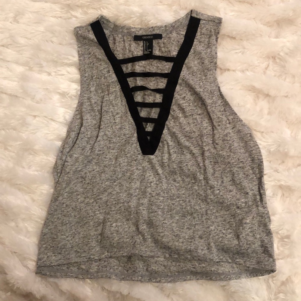 Cropped tank top